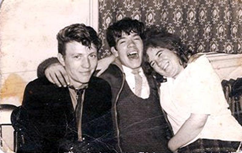 john and colin and sister in law carol